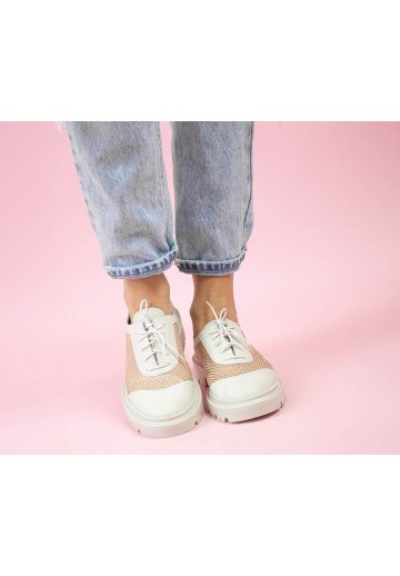 Półbuty z ozdobnym printem