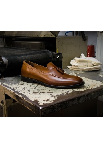 Brązowe mokasyny Premium