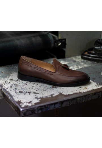 Brązowe mokasyny Premium