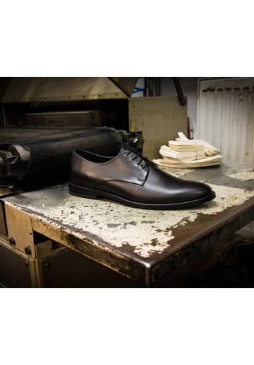 Czarne półbuty Premium