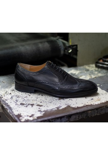 Czarne półbuty Premium