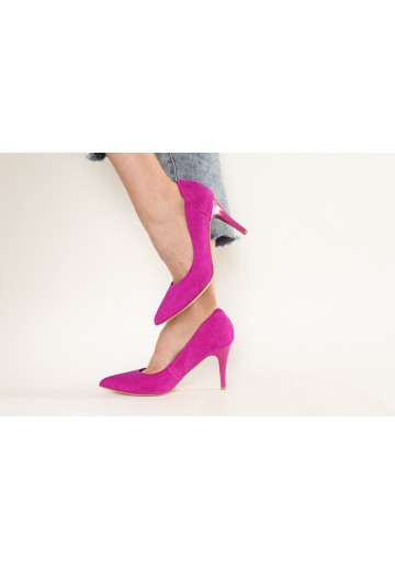 Fuksjowe czółenka na...