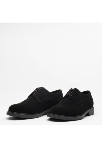 Czarne półbuty męskie