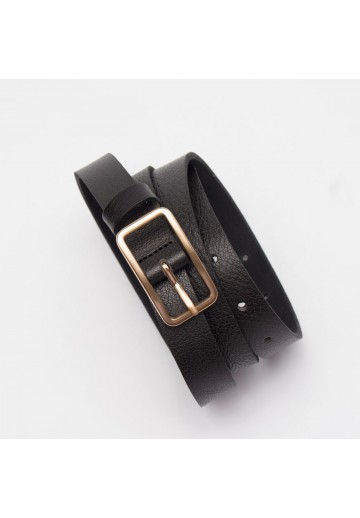 Cienki czarny pasek damski...