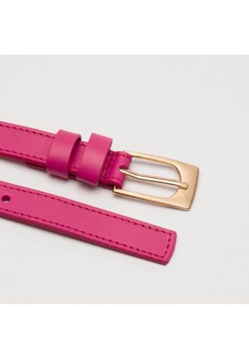 Różowy cienki pasek damski...