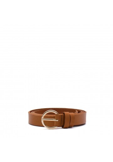 Koniakowy pasek damski z...