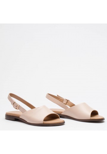 Beżowe sandały damskie