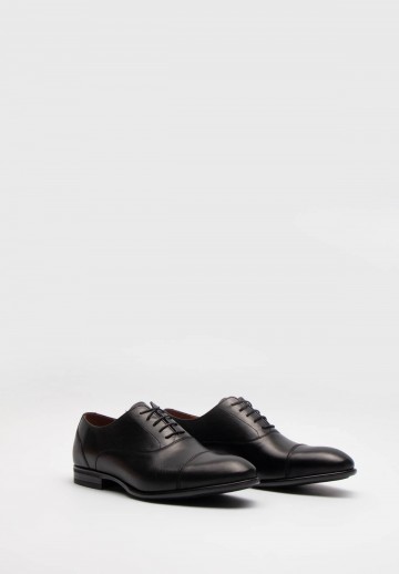 Czarne półbuty męskie