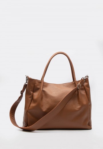 Brązowa shopperka - SARA