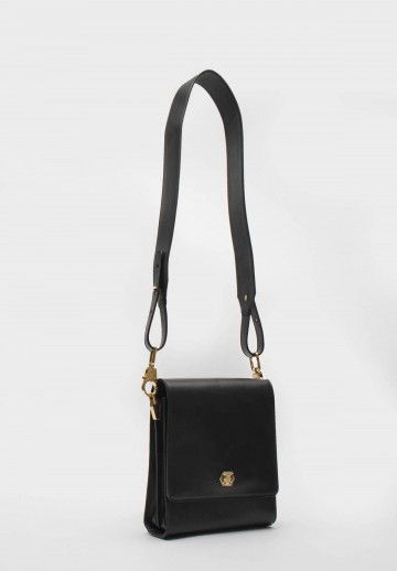 Czarna mała torebka - ALESSIA