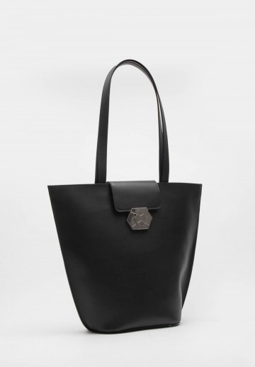 Czarna shopperka - HARRIET