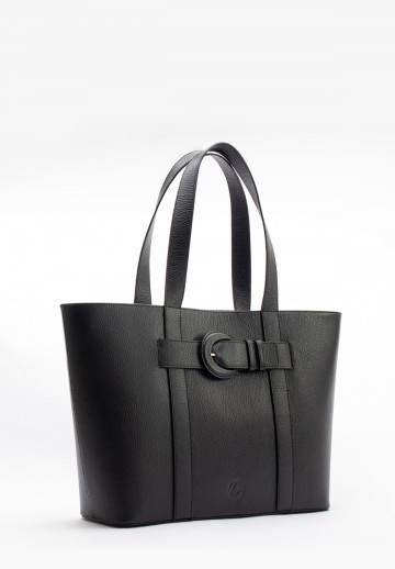 Czarna shopperka - KATE