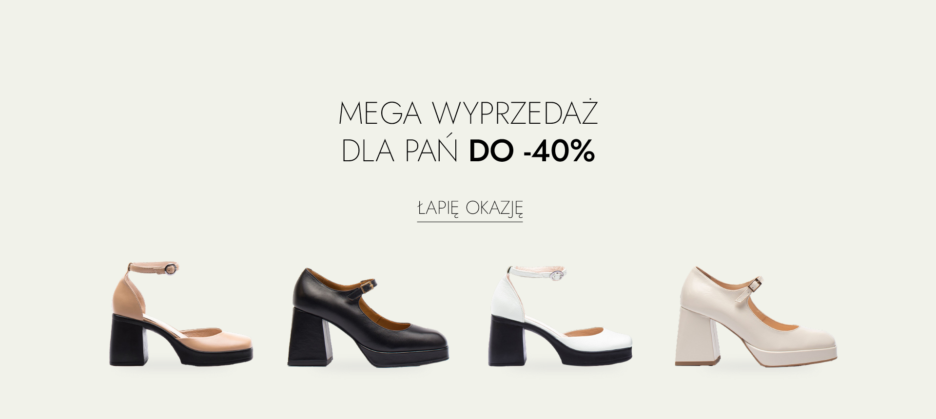 Buty - wyprzedaż